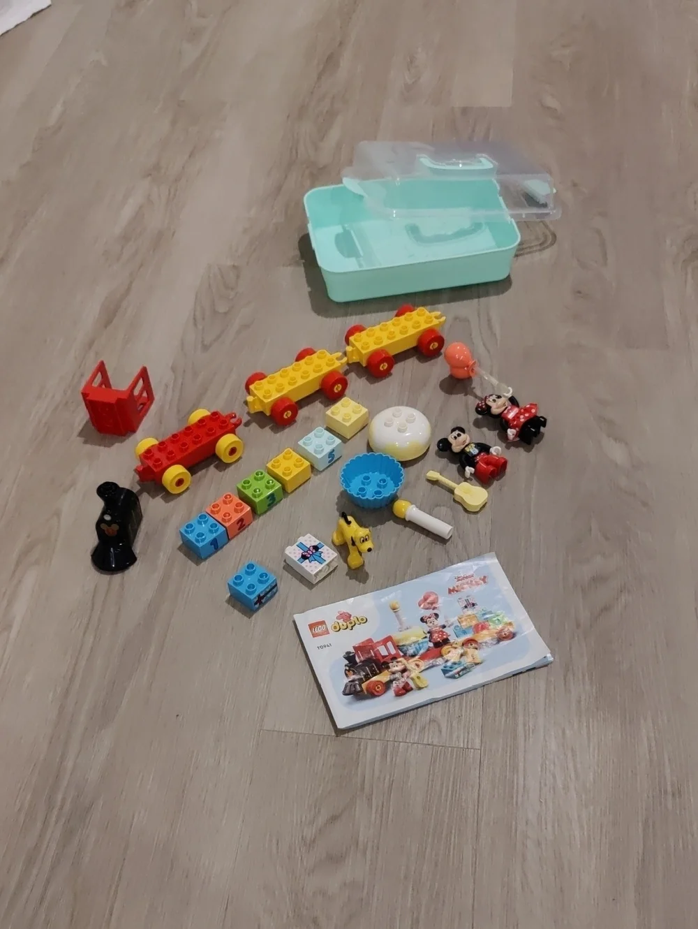 Lego Duplo Disney Mickey Mouse Birthday Train 10941 Minnie Y2K Cottagecore Retro
